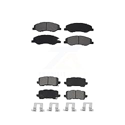 SIM Front Rear Semi-Metallic Brake Pads Kit