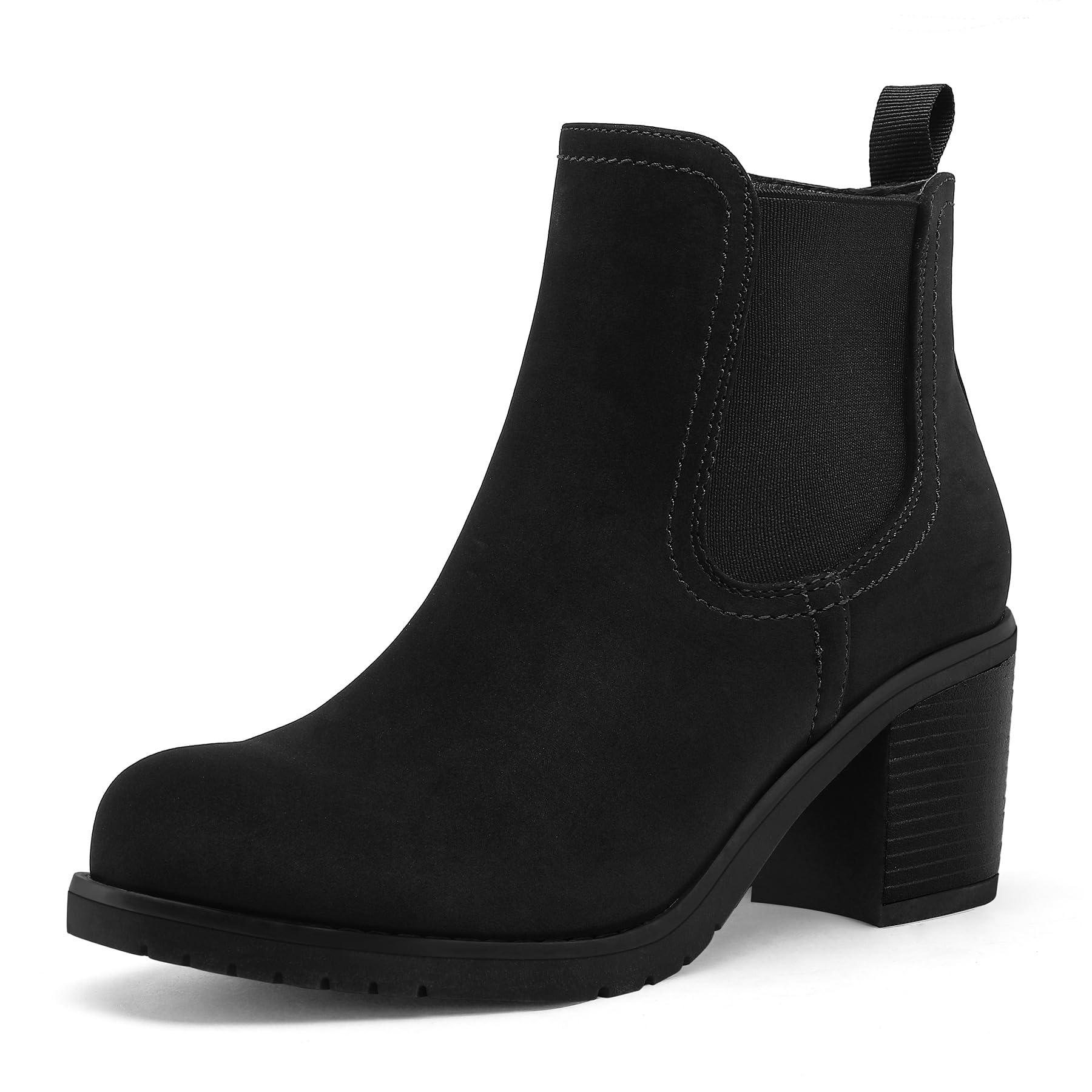 AVA™ - Women Chelsea Ankle Boots Chunky Slip On Booties