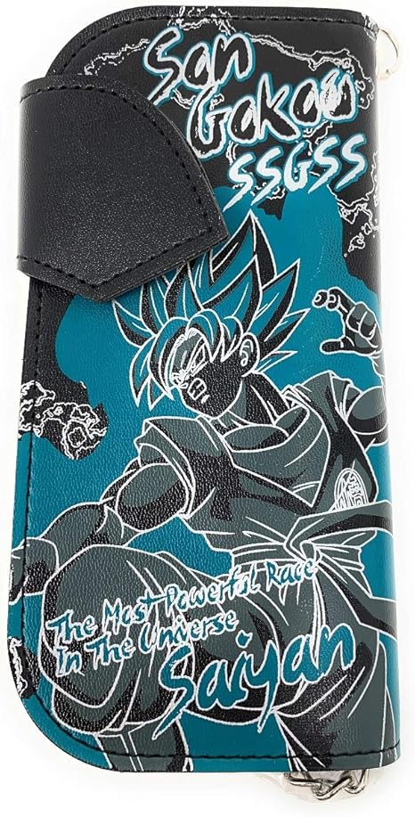 Amazon ドラゴンボール超 ブロリー チェーン付き ロングウォレット 財布 映画 悟空 ベジータ アニメ 萌えグッズ 通販