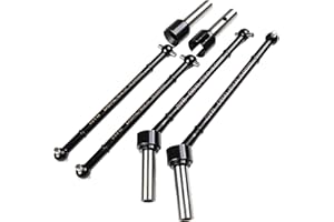GTBRacing RC 1/5 Car LOSI DBXL-E 2.0 Front Rear Driveshaft Steel Dogbone Joint Set (Front+Rear)