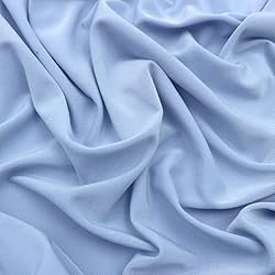 Texco Inc Solid 4-Way Stretch Venezia Polyester