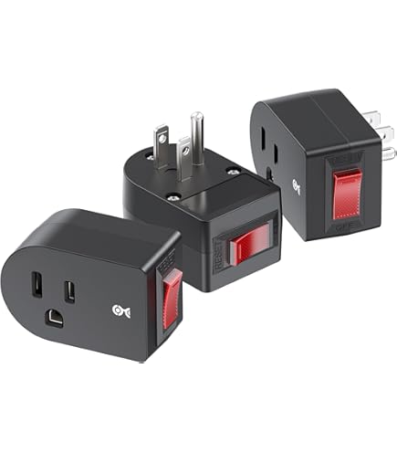 Jasco 28172 Z-Wave Plus Plug-in Smart Switch, Dual Plug
