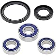 All Balls Racing Front Wheel Bearing Kit 25-1064 Compatible With/Replacement For Yamaha YFM200 Moto-4 1985-1989, YFM225 Moto-4 1986-1988, YFM350ER Moto-4 1987-1988