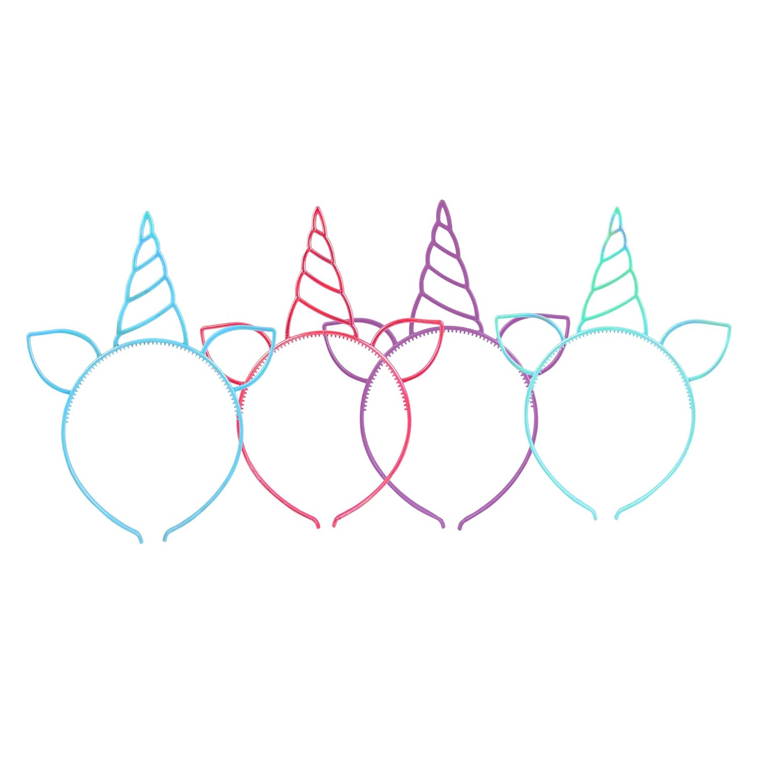 Hamster London Kids Hair Accessories Unicorn Head Band Combo Set