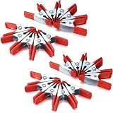 LJHOME Metal Spring Clamps 20Pcs 2 Inch Heavy Duty Rubber Coated Grips view 5