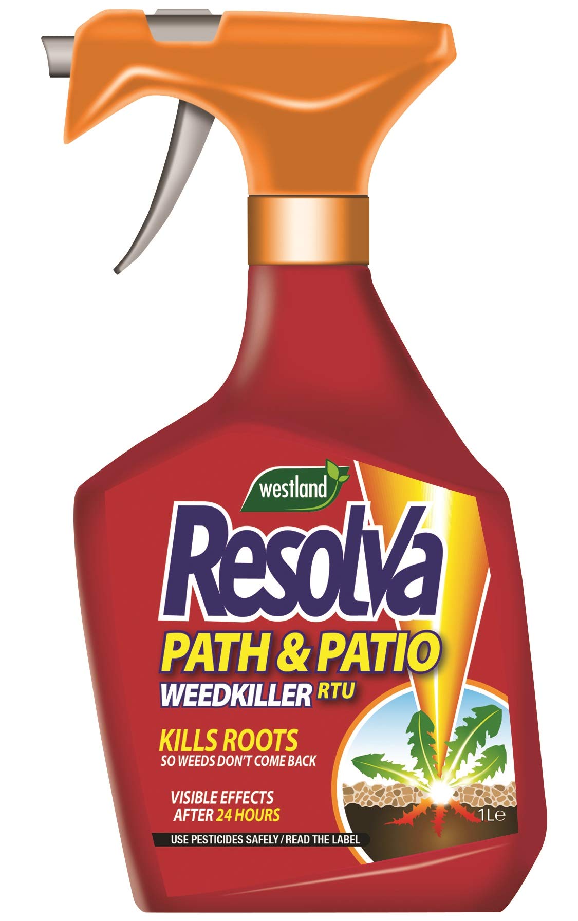 Resolva Path and Patio Ready To Use Weedkiller, 1 L