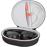 ZUJFPL EVA Hard Case for JBL Live 770NC/670NC/660NC/650BT/460NC/400BT/500BT and JBL Tune 770NC/710BT/720BT/700BT/750BT/520BT/510BT/760NC/660NC/500/E45BT Wireless Headphone(Gray)