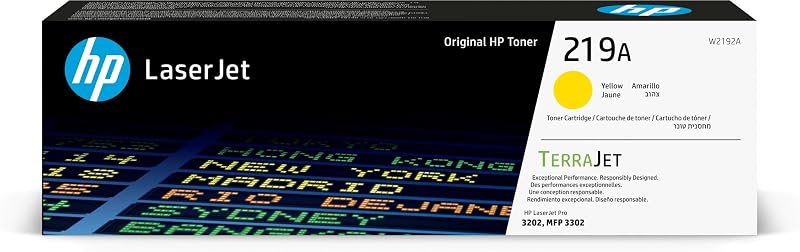 HP 219A Yellow Original LaserJet Toner Cartridge