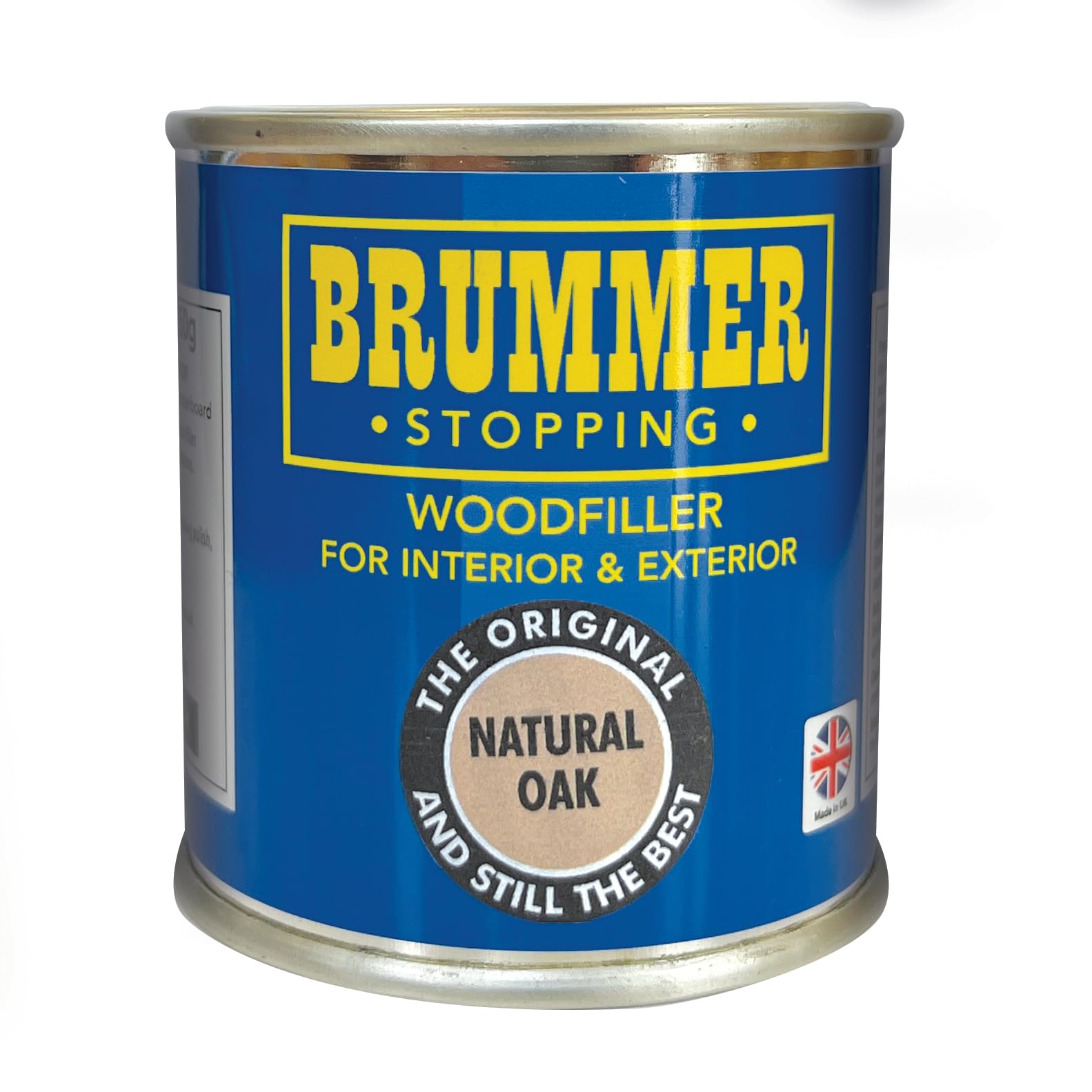 Brummer Wood Filler Natural Oak 250g – 2 Sizes & Assorted Shades | Ideal for DIY Wood Repairs & Restorations
