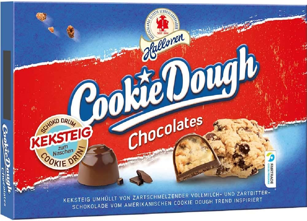 Halloren Cookie Dough Chocolates - 6 x 150g (Import)