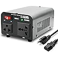 LVYUAN Voltage Transformer Converter 500 Watt Step Up/Down Convert from 110-120 Volt to 220-240 Volt and from 220-240 Volt to 110-120 Volt with US Outlet, Universal Outlet, Circuit Breaker
