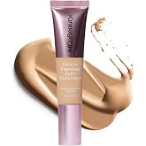 MCoBeauty Miracle Flawless Skin Liquid Foundation - Natural Medium | Buildable Medium Coverage, Dewy Finish for All Skin Types, Hydrating Face Makeup, Vegan &amp; Cruelty Free