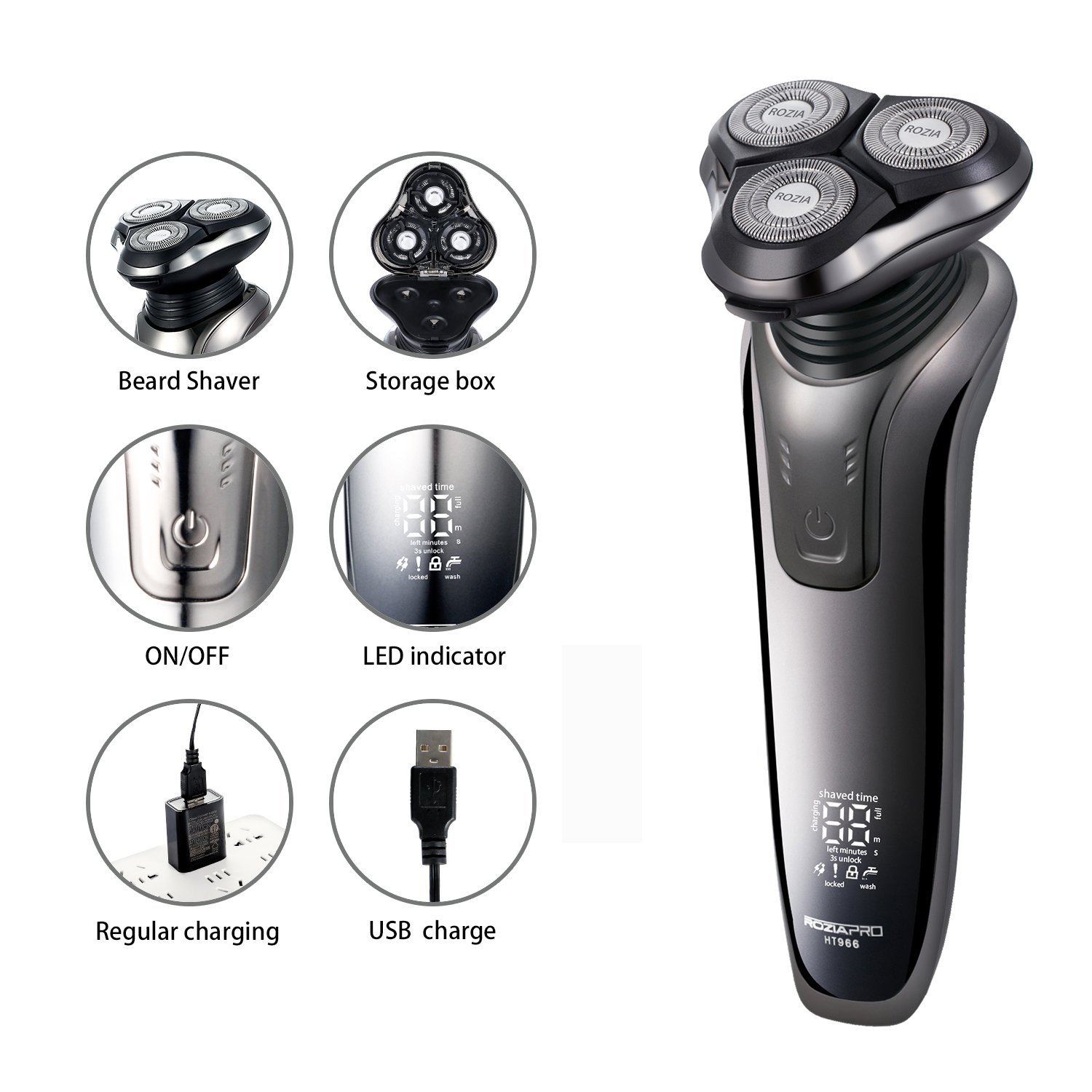 rozia pro shaver