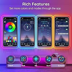 AILBTON 50FT Led Neon Rope Lights Control with