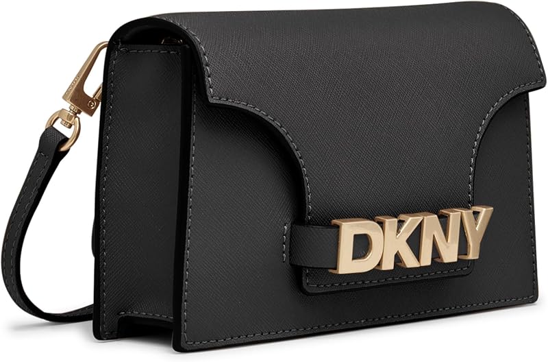 Cartera Avril para mujer en un bolso de mano, Negro/dorado, One Size, Bolso de mano