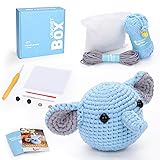 Crochet Kit for Beginners: Elephant Crochet Kit for