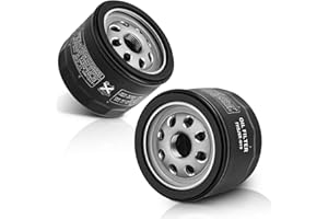 FHSJXR 49065-0721 Oil Filter 49065-7007 for Kawasaki FR691V FR730V FR651V FR600V FX600V FX730V FS691V FS651V FR651V Engines, Pack of 2