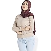 Xirhoot Premium Jersey Hijab Scarf for Women - Muslim Head Scarf