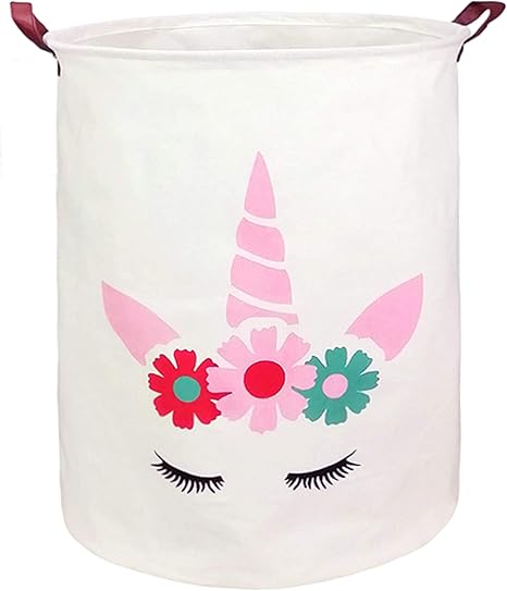 pink hamper for nursery