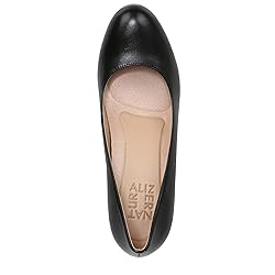 Naturalizer Womens Michelle Pump Black Leather 9.5 N