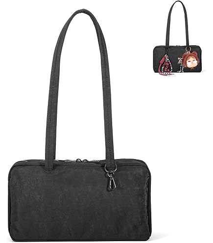 Burberry Alchester Medium House Check Cotton & Leather Bowler Bag: Handbags