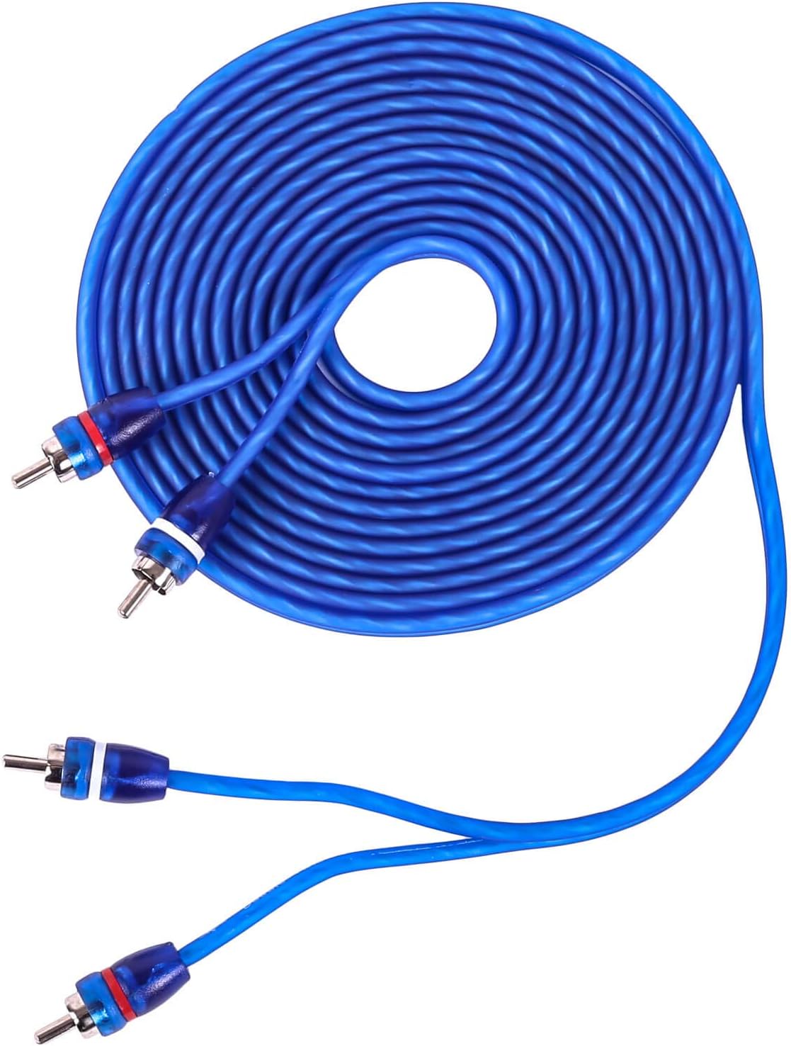 Skar Audio 17-Foot 2-Channel Twisted Pair RCA Interconnect Cable - SKAR2CH-RCA17