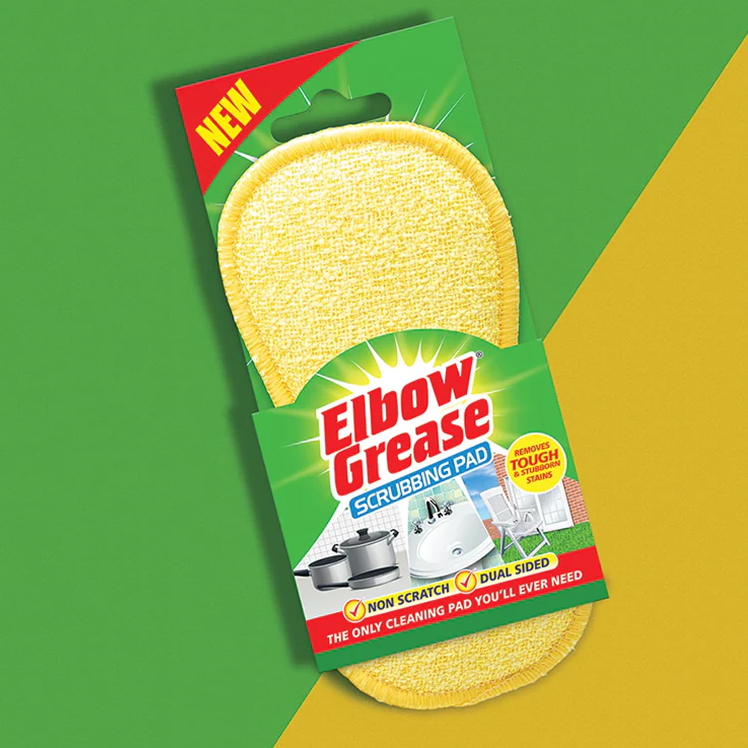Elbow Grease Non Scratch Dual Sided Scrubbing Pad
