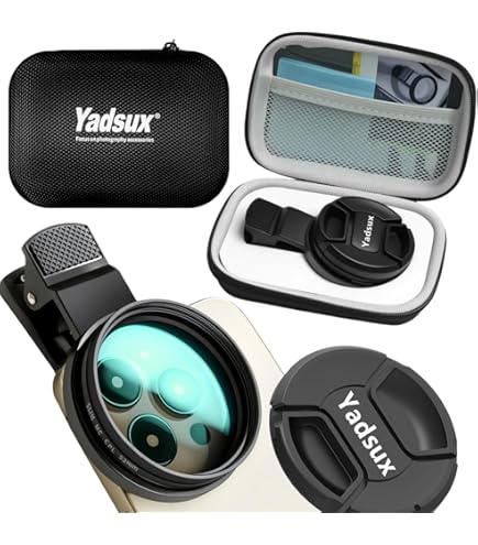 Portable Universal 52mm Thread Clip For Cell Phone Camera Assistant Lens And Effects Filters, For IPhone, Samsung And Other Camera Phone Lens Installation 52mm ND, CPL, UV And Other Filters - View #12