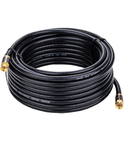 Amazon.com: XRDS -RF RG59 Coaxial Cable 50FT, RG59 Dual Shield