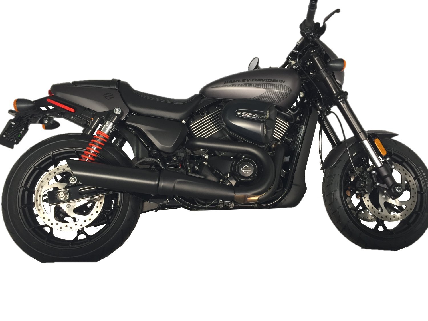 2014 & Up H-D Street Slip On Muffler (Slash Cut)