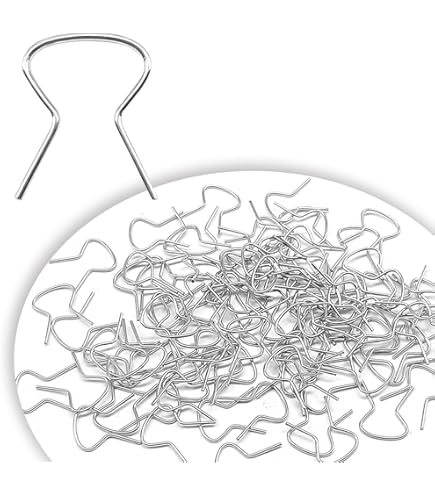 CVUTOVO Lot De 10 Clips De Retenue De Manivelle De Fenêtre En Métal Faciles à Installer