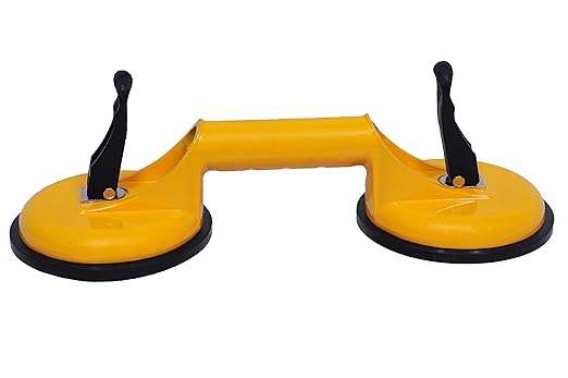 Jon Bhandari Tools Premium Suction Cup Two head Glass Carrying Handle Lifter Puller Heavy Duty