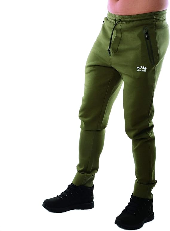 khaki green hugo boss tracksuit