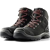BLÅKLÄDER 2259 Elite 6" Safety Boot – Full-Grain Leather, Composite Toe, Waterproof, Electrical Hazard Protection, Slip Resistant Outsole, Puncture Protection,