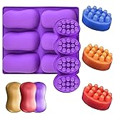 Silicone Soap Molds, Different Cavities Soap Mold