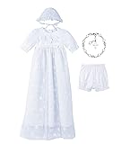 Bow Dream 4 Pcs Baby Girls Lace Christening Baptism
