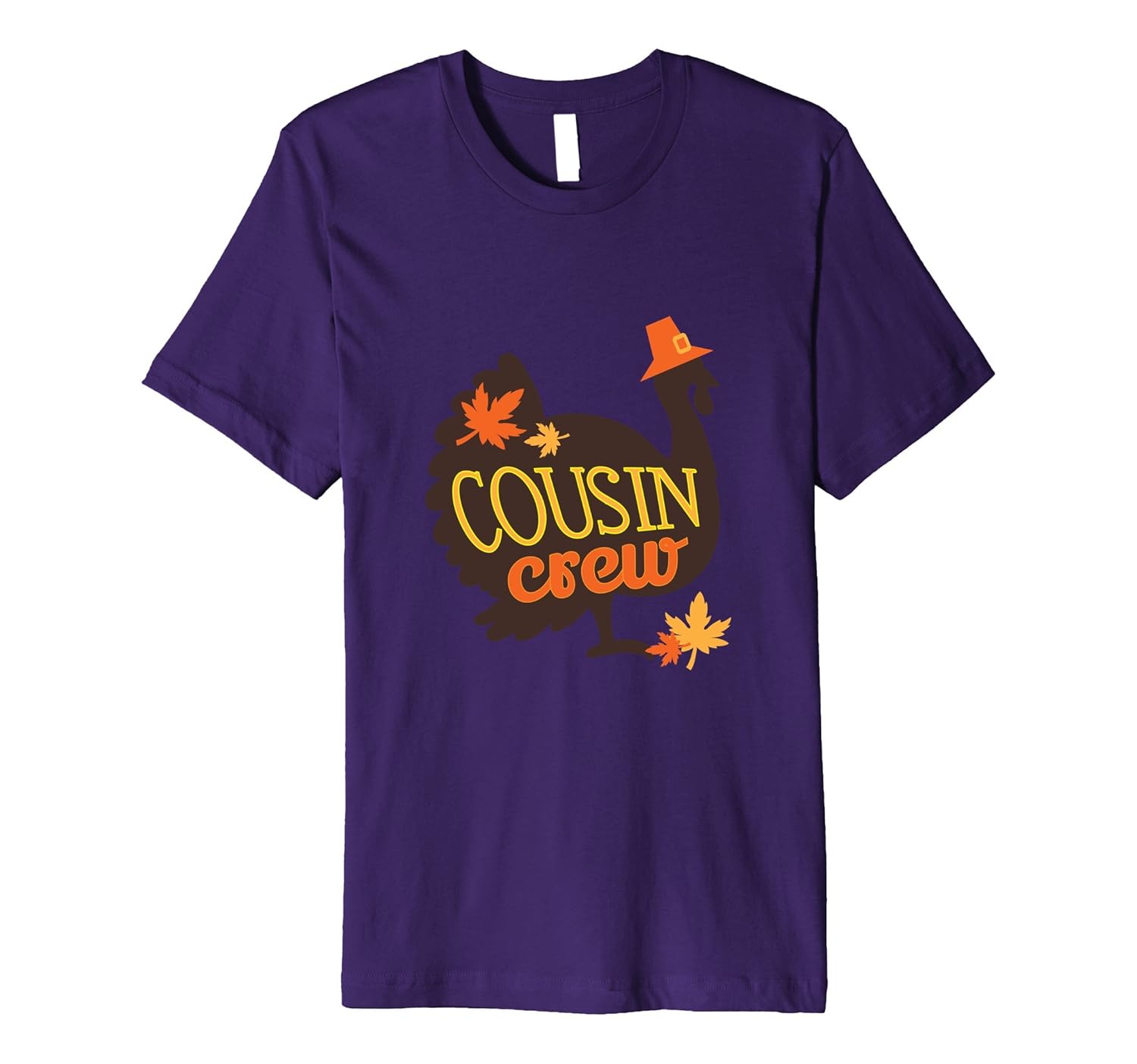 Cousin Crew Thanksgiving T-Shirt Thankful Holiday Family-ANZ