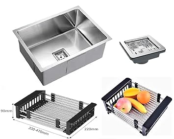 Inart Luxury Kitchen Sink 1 2 Mm Thickness Handmade Kitchen Sink