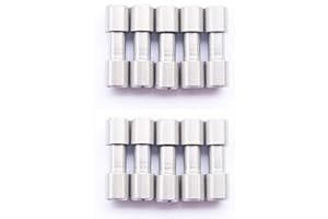 AOHOCA Stainless Steel Corby Bolts Fasteners, EDC Knives Maker Pivot Pin Rivets,DIY Knife Handle Studs Screws,Pack of 10 (6.8mm)