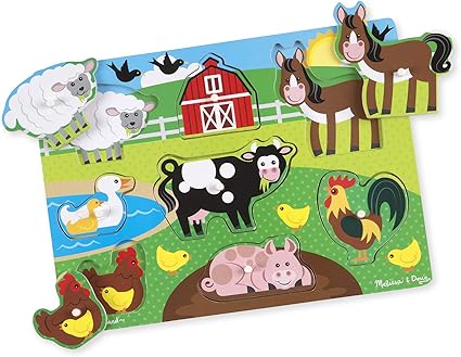 melissa and doug animal puzzle