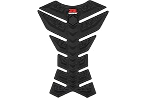 REVSOSTAR 3D Black Rubber Side Tank Pad Protector for GSXR 750/600/1000 Hayabusa GIXXER