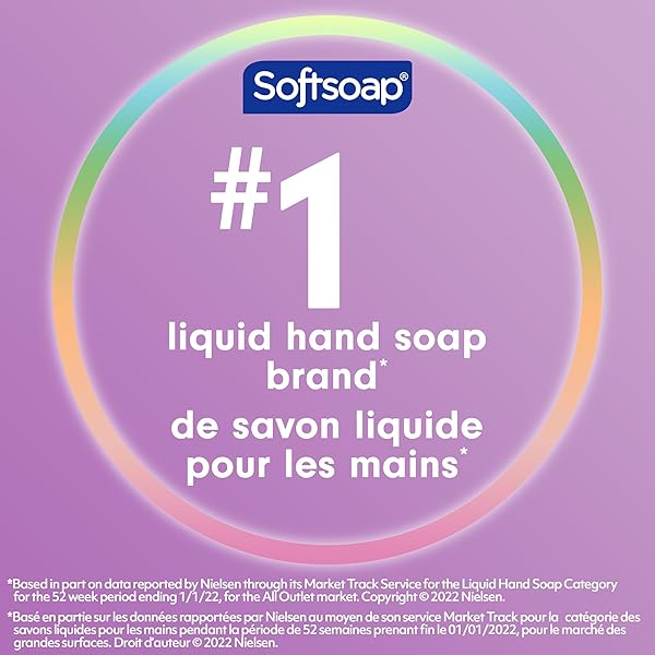 SOFTSOAP DEEPLY MOISTURIZING LIQUID HAND SOAP REFILL, LAVENDER & SHEA BUTTER – 50 FL. OZ