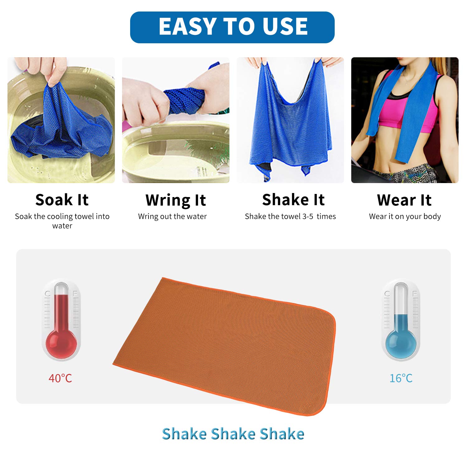 iOutdoor Products Cooling Towel 40\