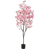 Nearly Natural 6ft. Cherry Blossom Artificial Tree