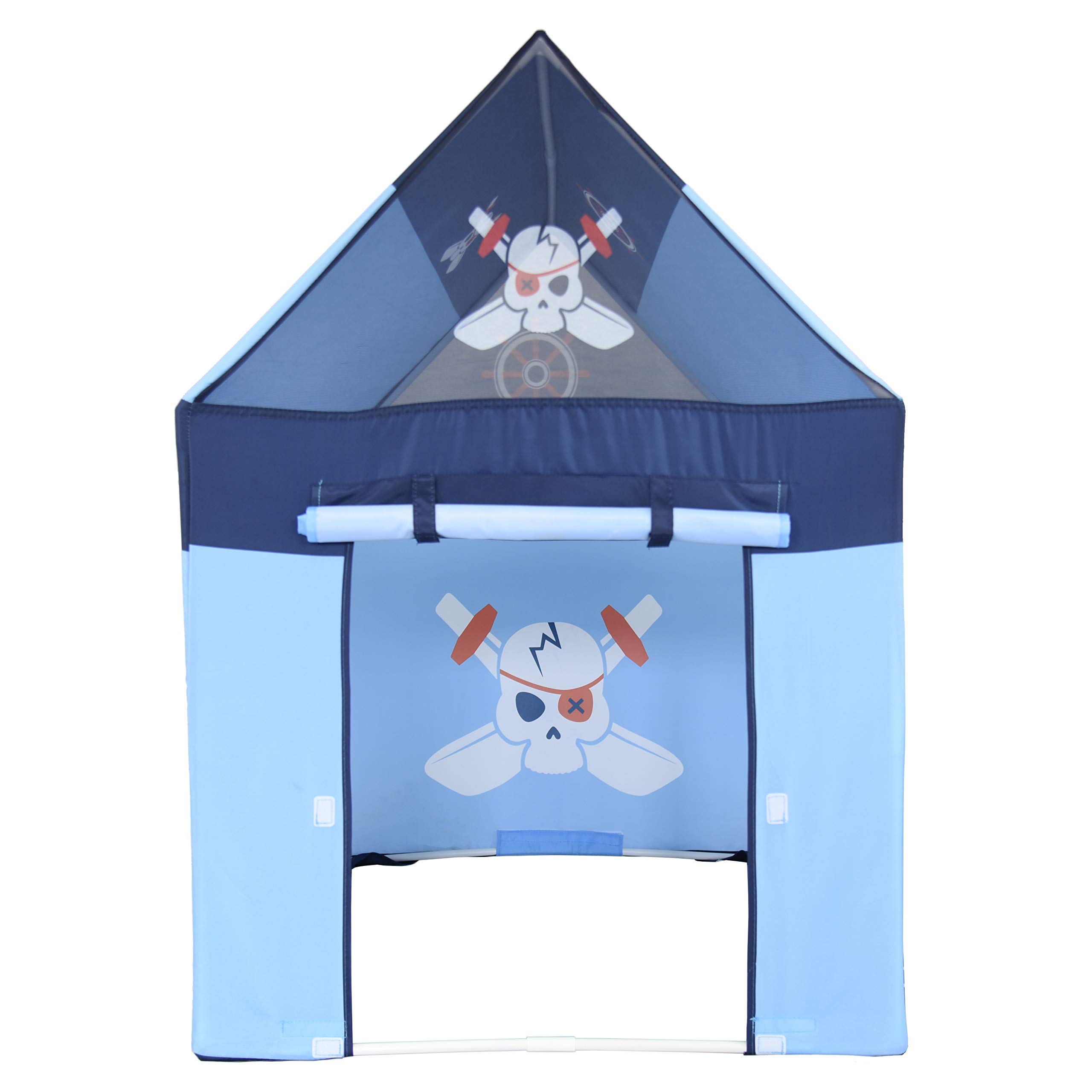 NARMAY® Play Tent Pirate Club Playhouse for Kids Indoor/Outdoor Play - 40 x 28 x 40 inch
