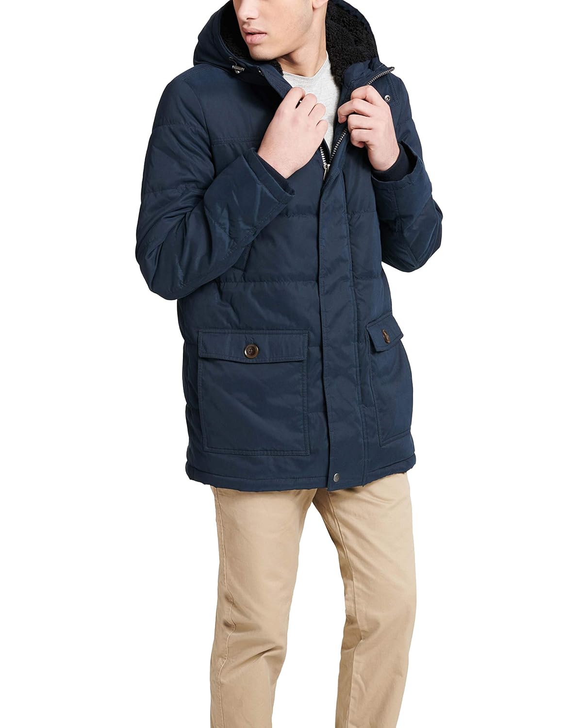 dockers down parka jacket