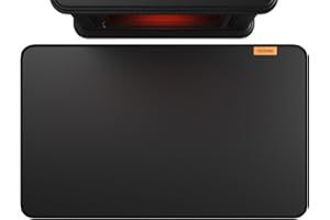 Viesembo Fireplace Rugs Fire Resistant, Hearth Rugs Fireproof Indoor, Fire Pit Deck Protector Mat, Hearth Pad for Wood Stove & Firewood, Under Grill Mat for Outdoor (40×24 Inch)