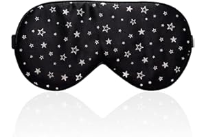 townssilk 100% silk sleep mask with adjustable strap,comfortable and super soft eye mask ultimate sleeping aid,Completely bal