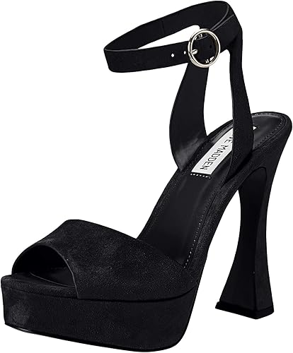 steve madden black platform heels