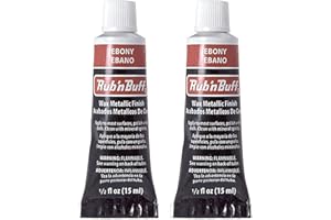 F|S FRAMER SUPPLY Rub 'n Buff The Original Wax Metallic Finish (Ebony) 2 pcs sku# 1835747MA